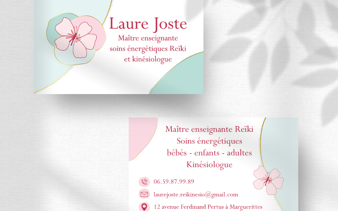Laure Joste cartes de visite